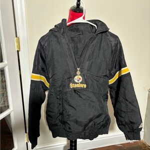 Vintage Steelers Windbreaker Pullover